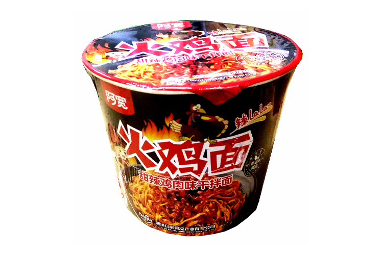 AKUAN'S SWEET AND SPICY NOODLE 105G 12CUPS